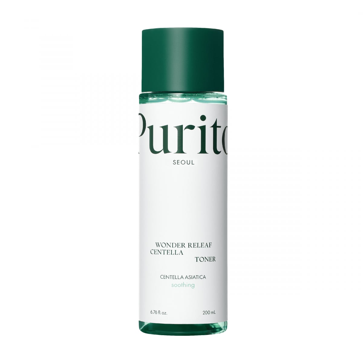 Заспокійливий тонер для обличчя Purito Seoul Wonder Releaf Centella Toner з центелою азіатською, 200 мл